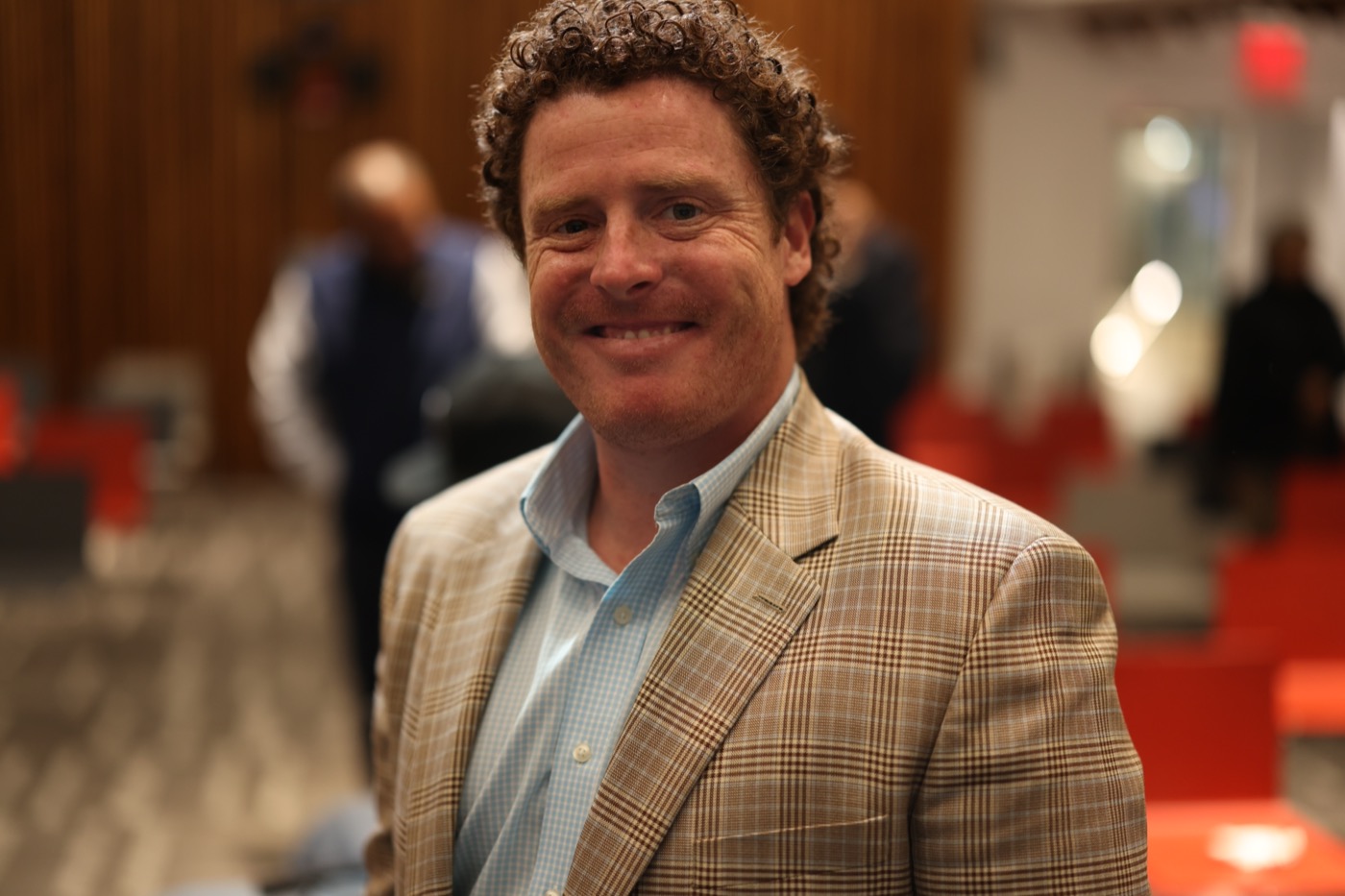 John O'Brien at a professional event